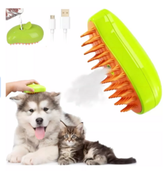 Cepillo De Vapor Peine Para Gatos Perros Spray Masajeador en internet