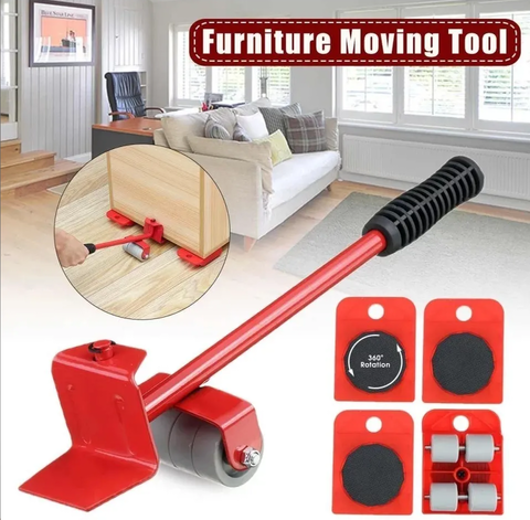 MOVE EFFORTESSLY® - Soporte Para Mover Heladeras Lavarropa Muebles