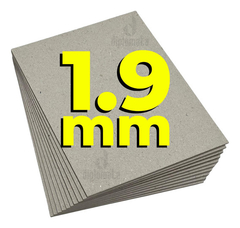 Cartão Cinza Horlle 14,8 x 21,0 1,9 mm (A5) Emb: c/10 un.