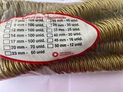 Espiral Especial de wireo 29 mm - 1/1" cor ouro verde - comprar online