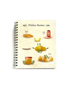 Caderno de Receitas - Vintage