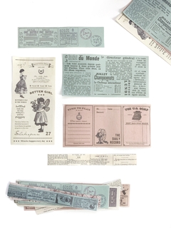 Case de adesivos vintages “Notícias” - comprar online