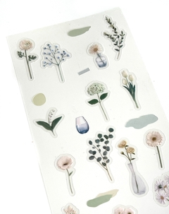 Cartela de adesivos - Floral na internet