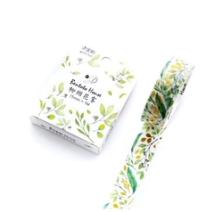 Washi tape - Green Leaves