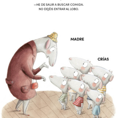 El lobo y las siete cabritas - comprar online