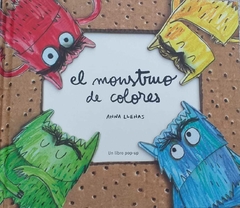 El monstruo de colores pop up