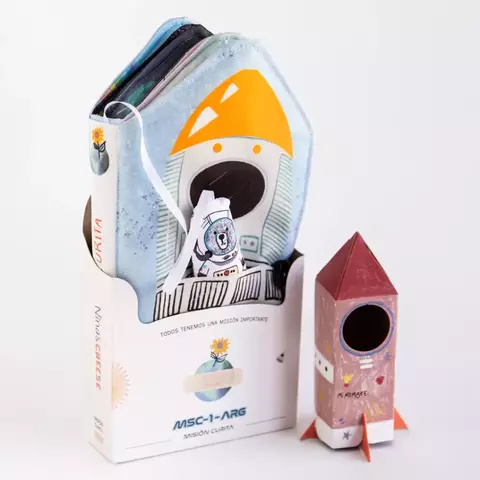 Libro sensorial ilustrado: Misión curita