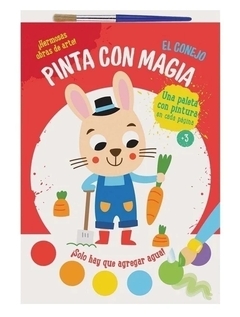 Pinta con magia : el conejo