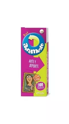 Abremente 2 en 1 : Arte y deportes