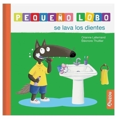 Pequeño lobo - Se lava los dientes