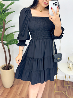 Vestido Curto Zoe Preto - loja online