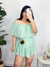 Vestido em tule Caty Verde