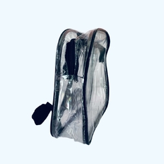 KIT COM 15 MINI mochila AZUL MARINHO infantil transparente - comprar online