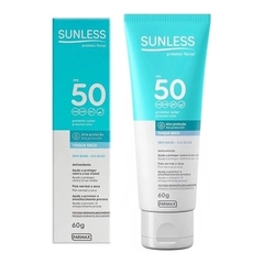 Protetor Solar Facial Fps 50 Sunless - loja online