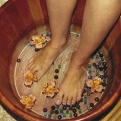 bolinha de gude - bola de vidro para diversão e massagem nos pés escalda pés - comprar online