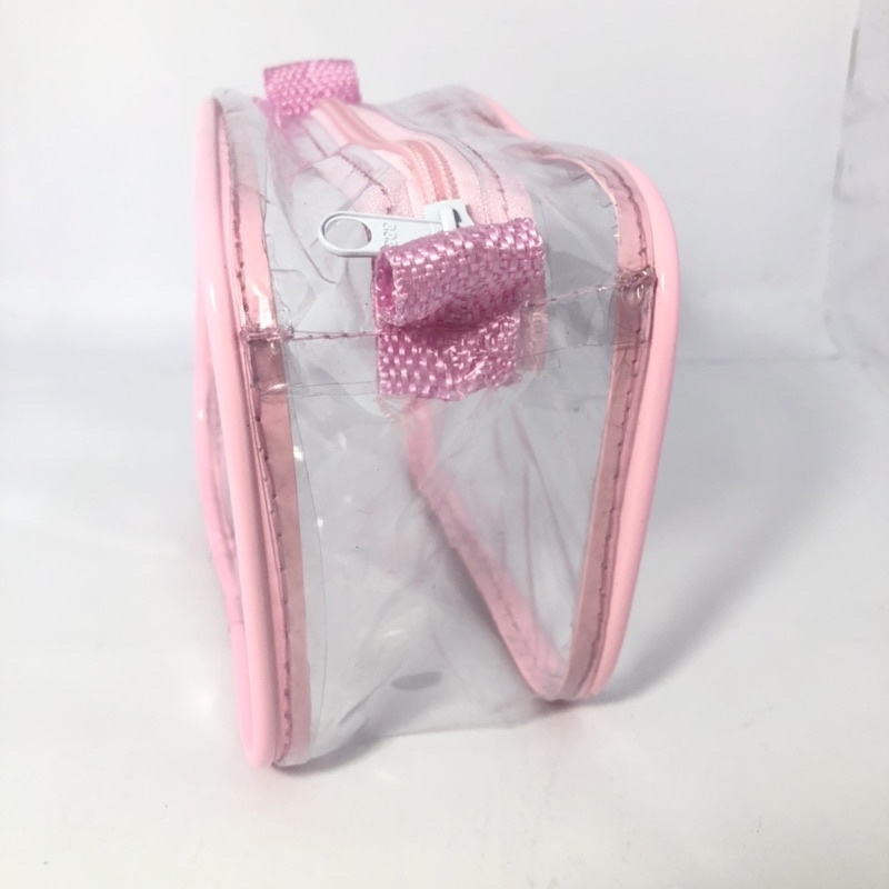 Mini necessaire PVC transparente zip 2