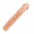 Vibrador Dildo Prótese 22,5cm x 4,5cm Realistico Silicone Ponto G Texturizado Multivelocidade Baile Barbara na internet