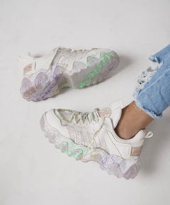 Sneakers Enjoy Blanco Van Gogh - tienda online
