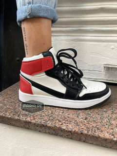 Nike jordan negras y rojas discount