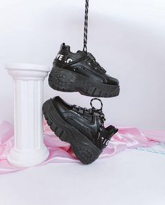 Mini Sneakers Amor Negras