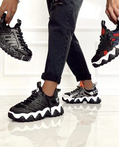 Sneakers Enjoy Negro Blanco en internet