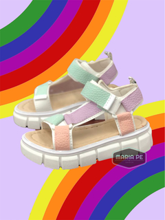 Mini Sandalias Luna Multicolor - tienda online
