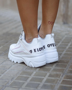 Sneakers Love Blanco en internet