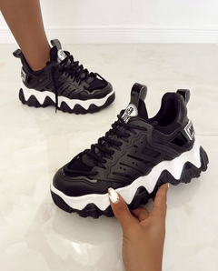 Sneakers Enjoy Negro Blanco - comprar online