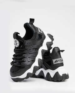 Sneakers Enjoy Negro Blanco - MARIA PE