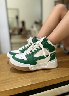 Zapatillas Mini Jordan Kids Verdes en internet