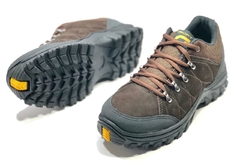 40 al 42 Zapatilla de hombre de cuero vacuno de Trekking (841) - Calzado Urbano Online