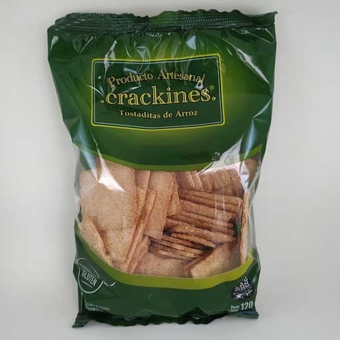 CRACKINES Tostaditas De Arroz X 120 Grs