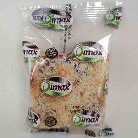 DIMAX Cuadrado Coco Y Dulce De Leche X 75 Grs