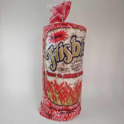 FRISBIX Discos De Arroz Integral Dulces X 100 Grs