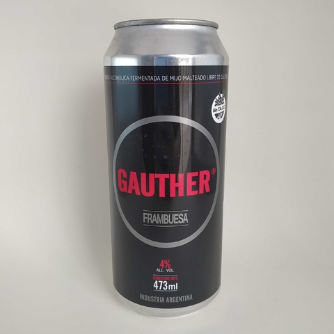 GAUTHER Cerveza Frambuesa Lata