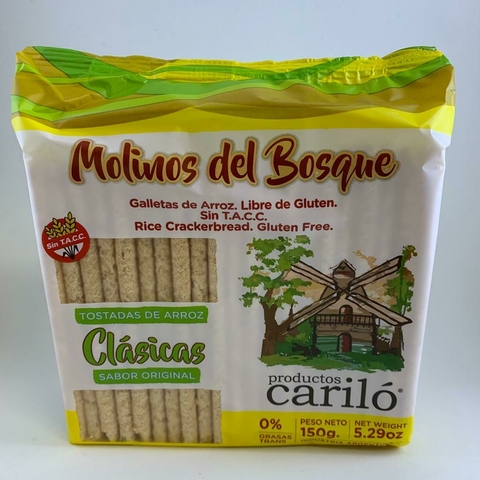 CARILO Galletas De Arroz X 150 Grs