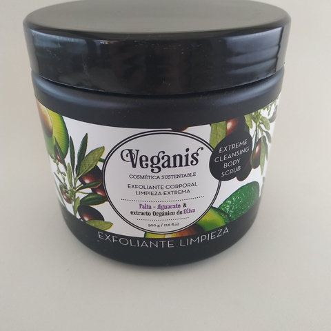 VEGANIS Exfoliante Palta Y Aceite De Oliva x 500 g