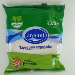 ARGENTI Tapa Para Empanadas X 12 Unidades Veganas