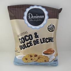 DONINAS Galletas Coco Y Dulce De Leche X 200 Grs