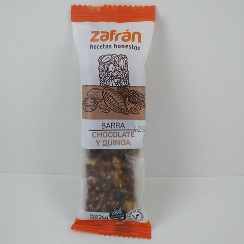 ZAFRAN Barritas ChocolateY Quinoa