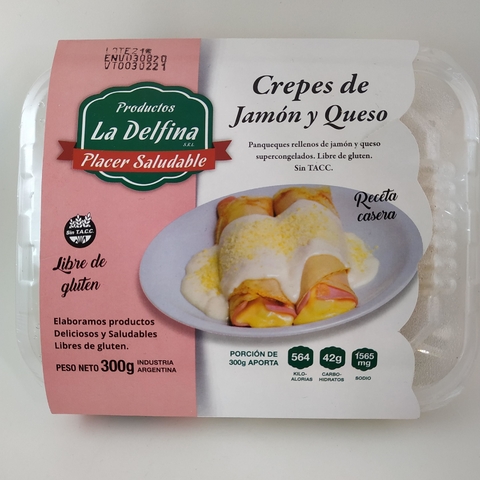 LA DELFINA Crepes Jamon Y Queso