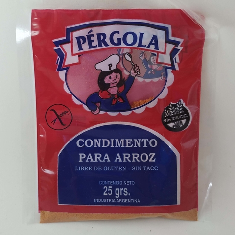 PERGOLA Condimento Para Arroz X 50Gr