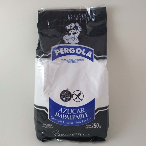 PERGOLA Azucar Impalpable Blanco X 250 Gr