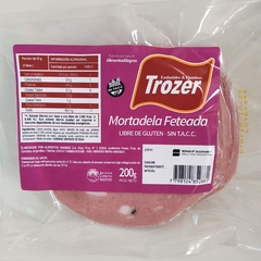 TROZER Mortadela Feteada X 200 Grs