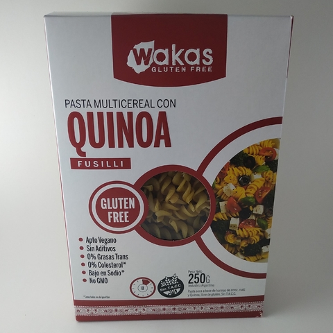 WAKAS Fideos De Quinoa X 250 Grs