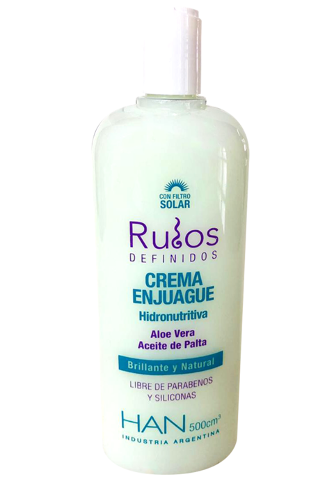 Crema Enjuague Rulos Definidos Han 500 Ml.