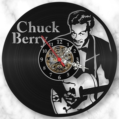 Relógio Parede Chuck Berry Rock Rockabilly Vinil Lp Retrô - comprar online