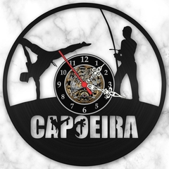 Relógio Parede Capoeira Luta Arte Marcial Esportes Vinil Lp - comprar online