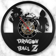 Relógio Parede Dragon Ball Z Nerd Geek Vinil Decoração Retrô - comprar online