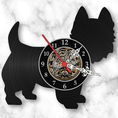Relógio Parede Cachorro Dog Pet Animais Estimação Vinil Lp - comprar online